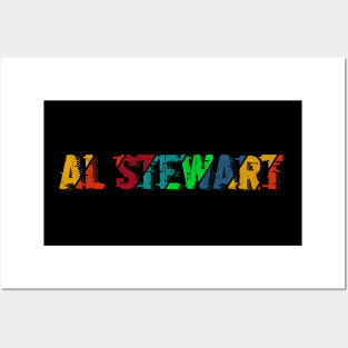 vintage color Al Stewart Posters and Art